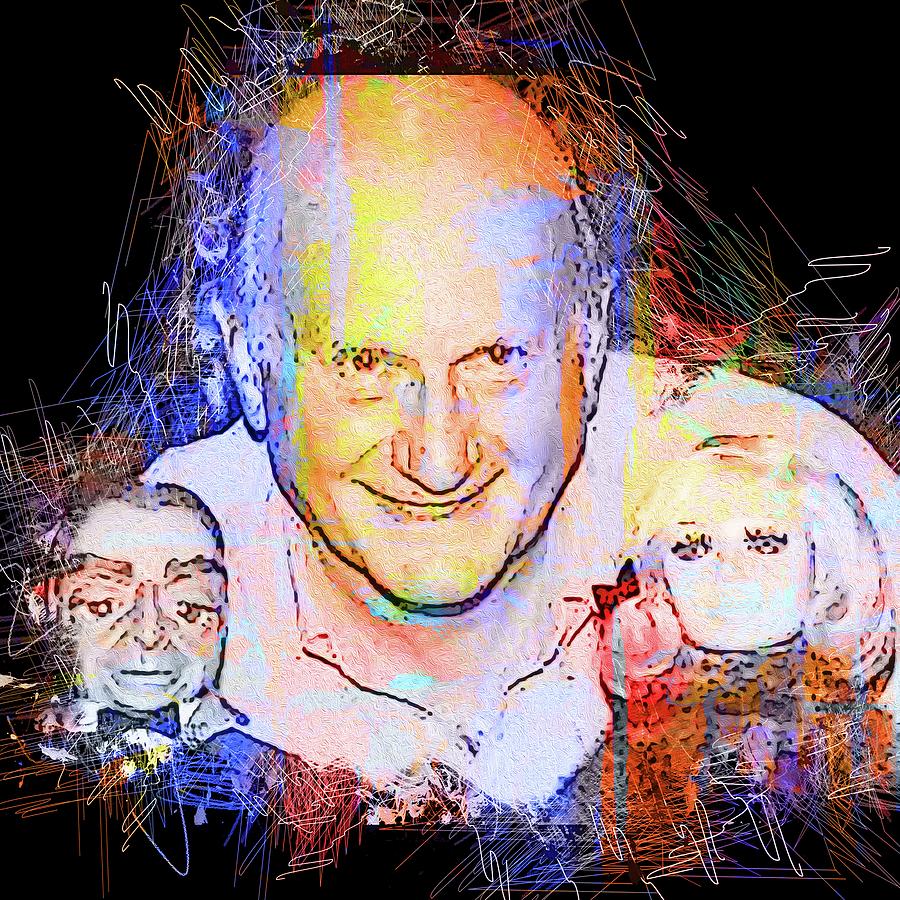 Celebrity Gerry Anderson Digital Art by Walter Florine - Fine Art America