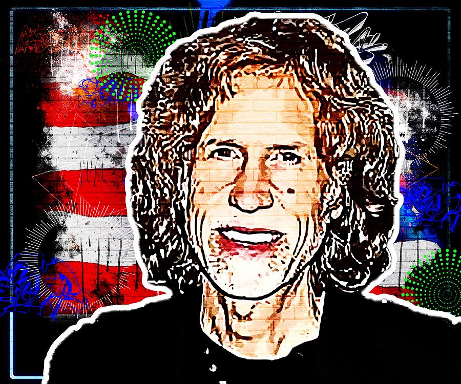Celebrity Glen Ballard Mixed Media by Luettgen Vidal Fine Art America