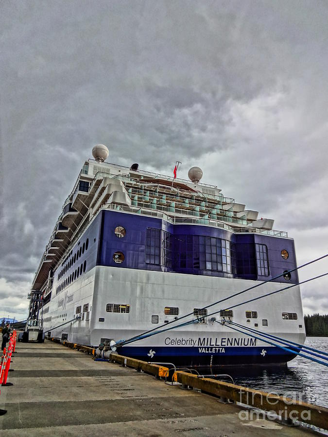 Celebrity Millennium HDR Photograph by Steve Speights