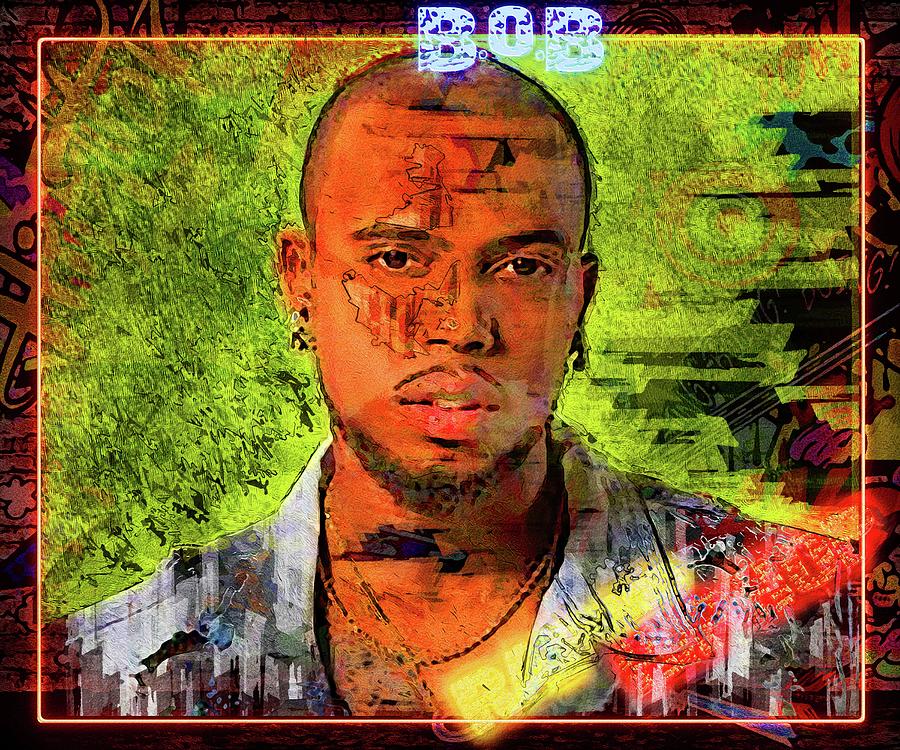 Celebrity Music Artists B O B Artwork Mixed Media By Luettgen Vidal ...