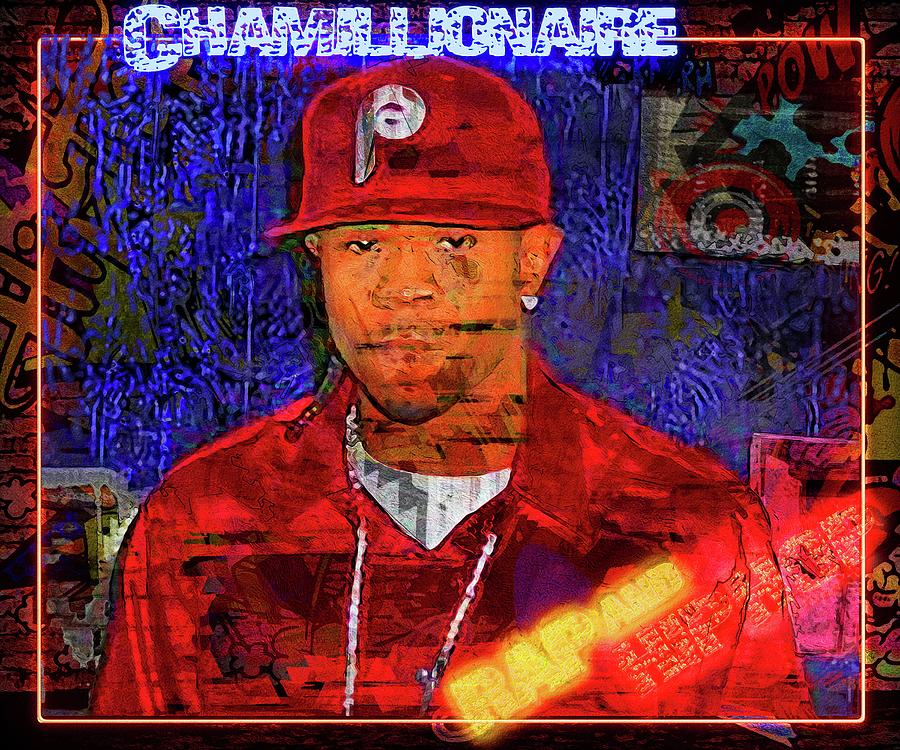 Celebrity music artists Chamillionaire Artwork Mixed Media by Luettgen ...