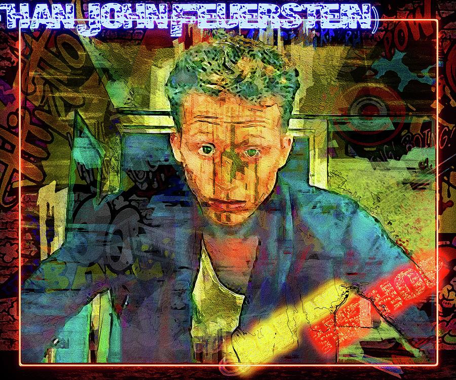 Celebrity music artists NF Nathan John Feuerstein Artwork Mixed Media ...