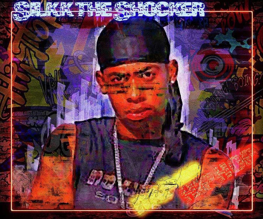 Celebrity music artists Silkk the Shocker Artwork Mixed Media by ...