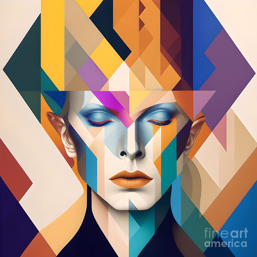 Celebrity Portrait - David Bowie Digital Art by Philip Preston
