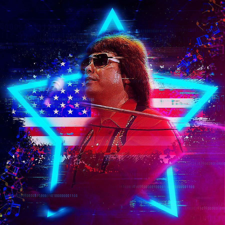 Celebrity Ronnie Milsap Mixed Media by Luettgen Vidal - Fine Art America