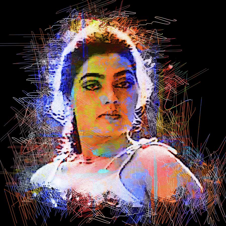 Celebrity Silk Smitha Digital Art by Walter Florine - Fine Art America