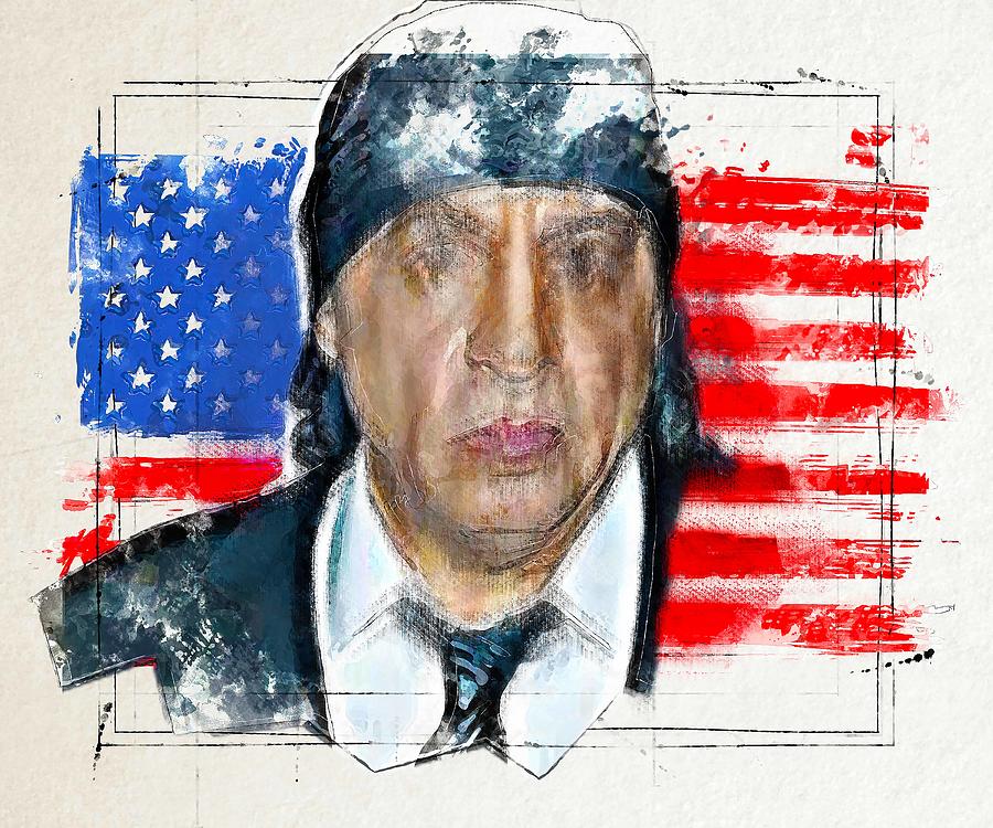 Celebrity Steven Van Zandt Digital Art by Walter Florine | Pixels