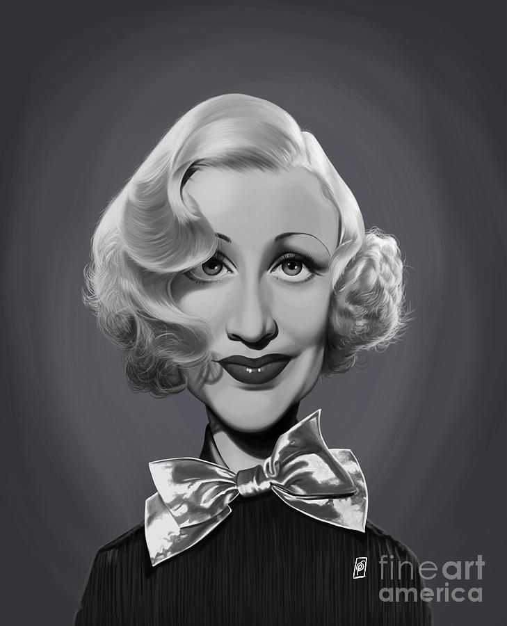 Celebrity Sunday - Ginger Rogers Digital Art by Rob Snow