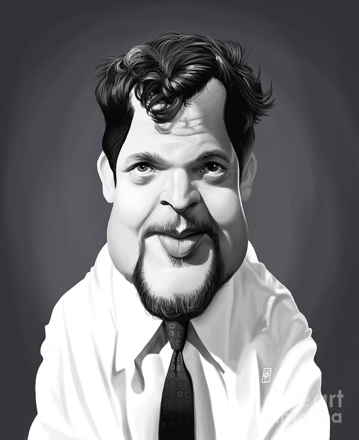 Celebrity Sunday - Orson Welles Digital Art by Rob Snow