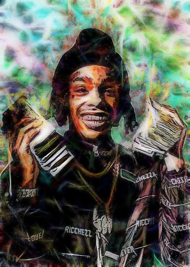 Celebrity Ynw Melly painting Digital Art by Cruickshank Dante