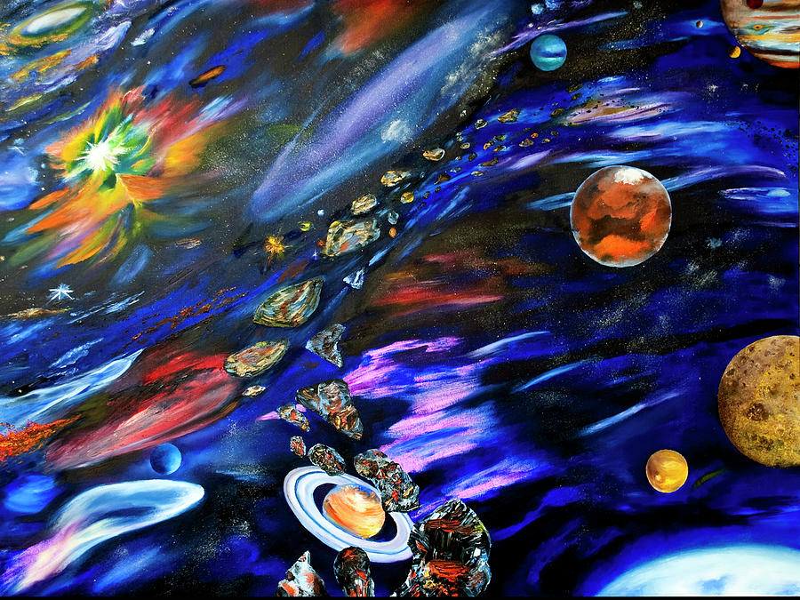 Celestial Navigators Painting by Terry R MacDonald