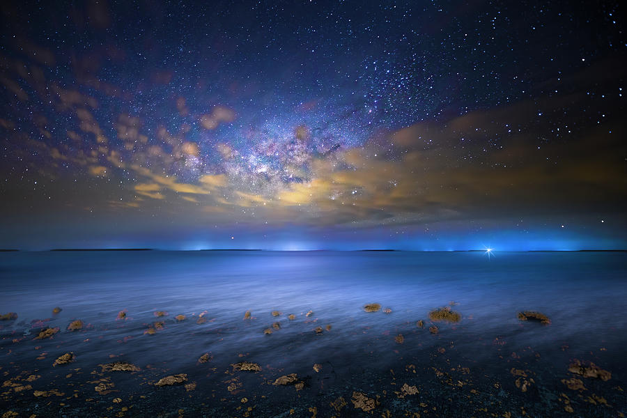 Celestial Shores Photograph by Mark Andrew Thomas