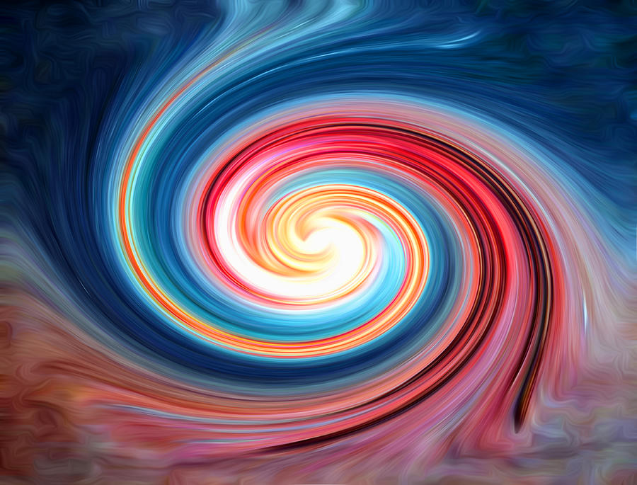 Celestial Swirl Digital Art by Ronald Mills