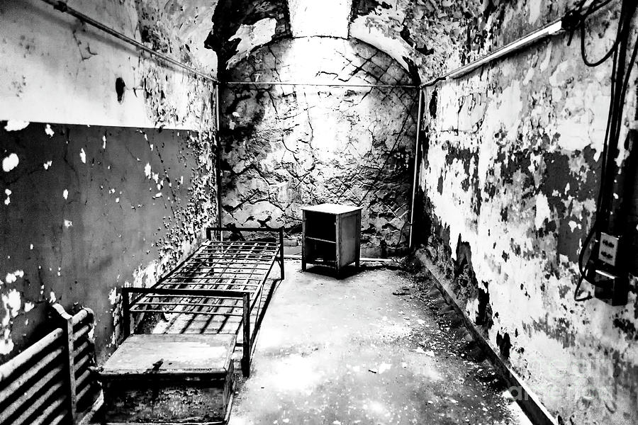 Cell at Eastern State Penitentiary Photograph by John Rizzuto