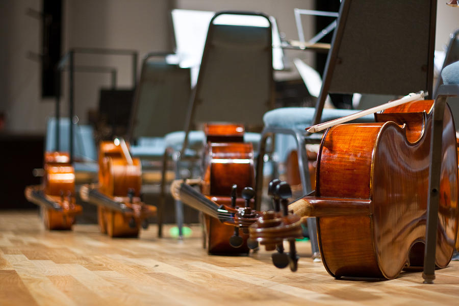 Cellos Photograph by Andy Clement - andyc.com