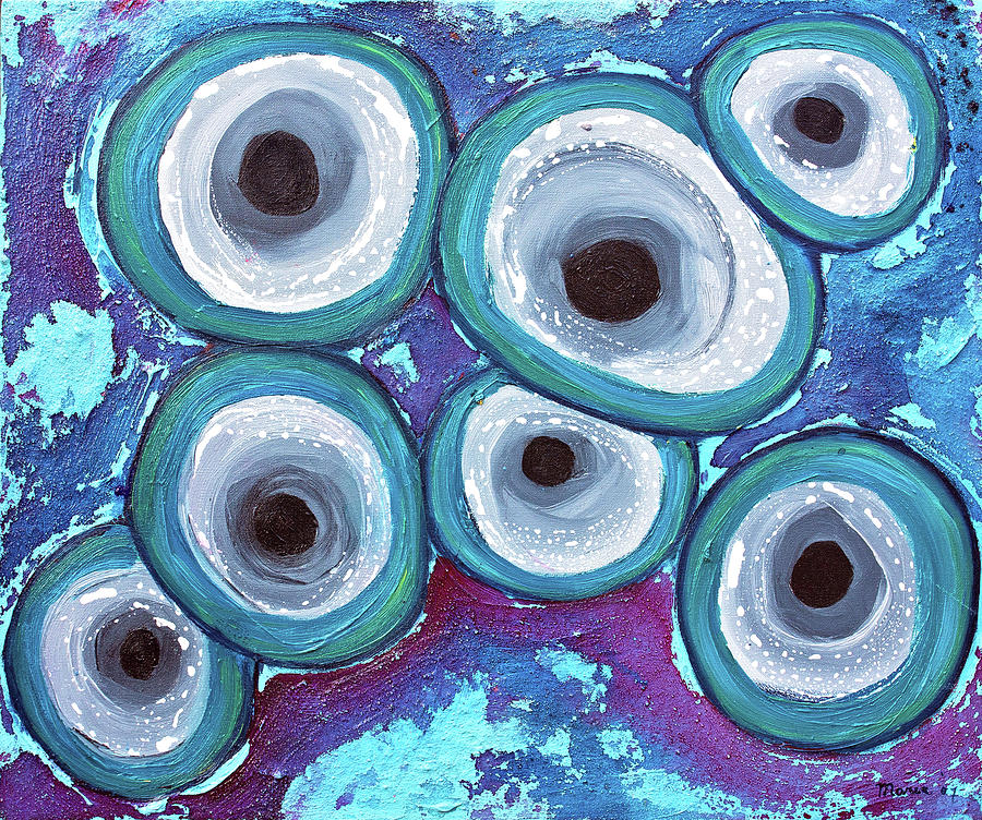 Cells Painting by Maria Meester