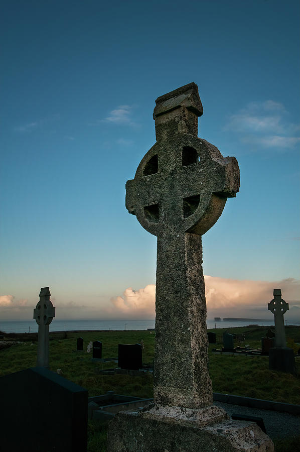 Celtic Cross Photograph by Marion Galt