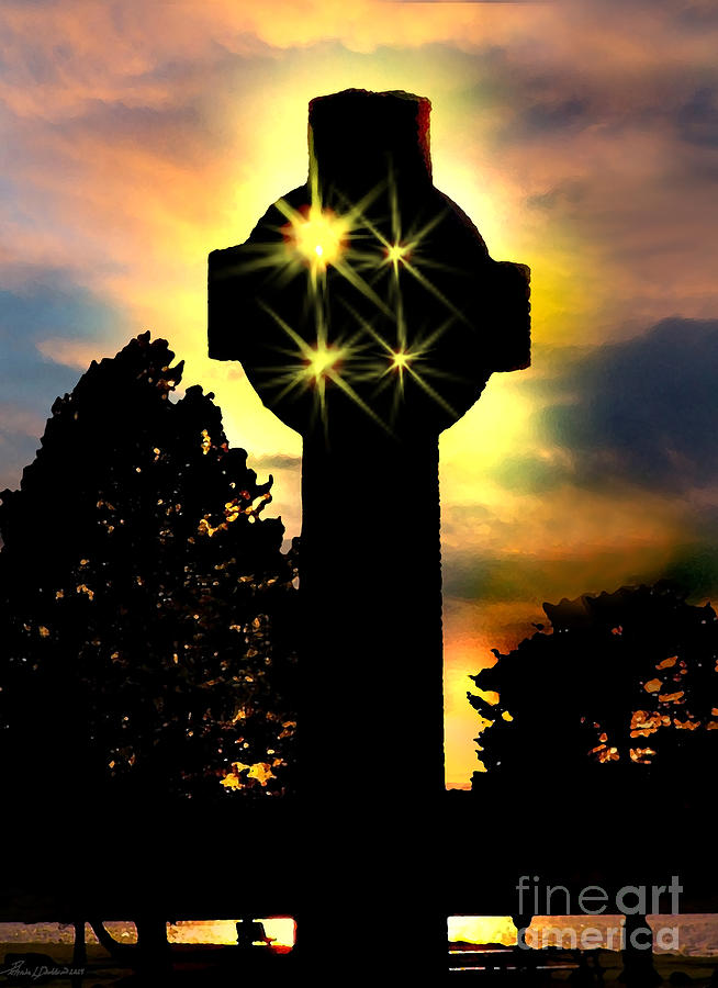 Celtic Cross Middle Island NB Canada Photograph by Pat Davidson