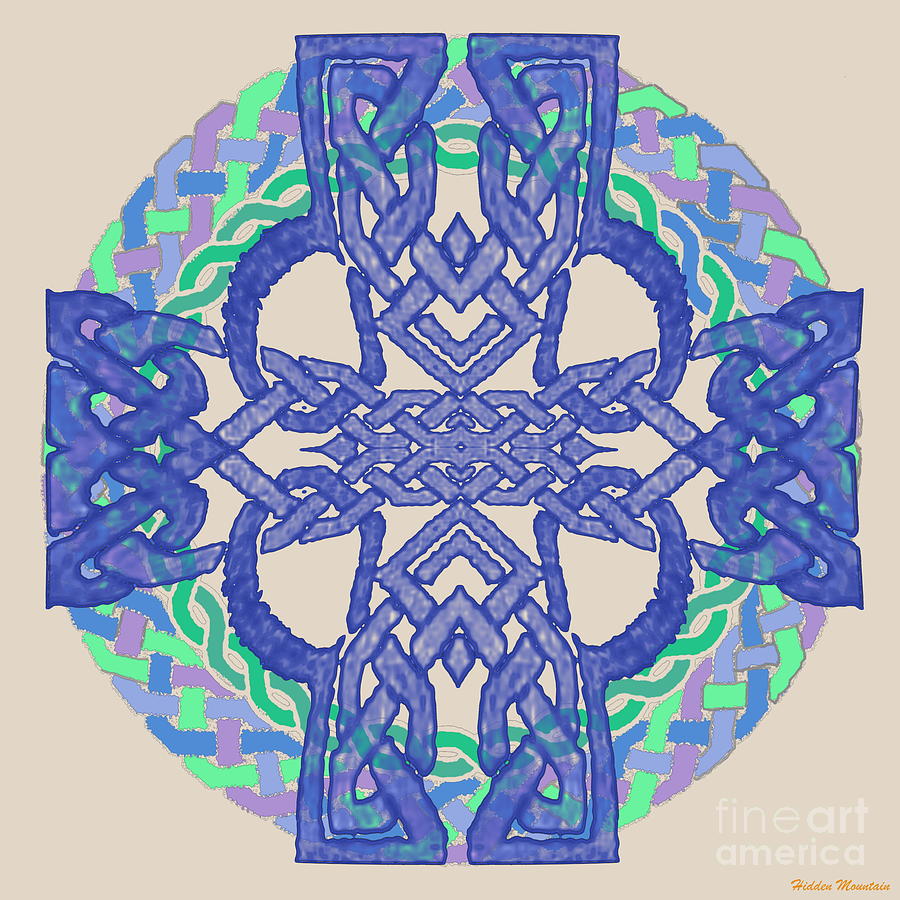 Celtic Knot 3 30 21 Painting by Hidden Mountain