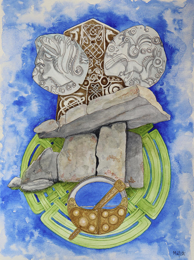 Celts Painting by Lisa Mutch