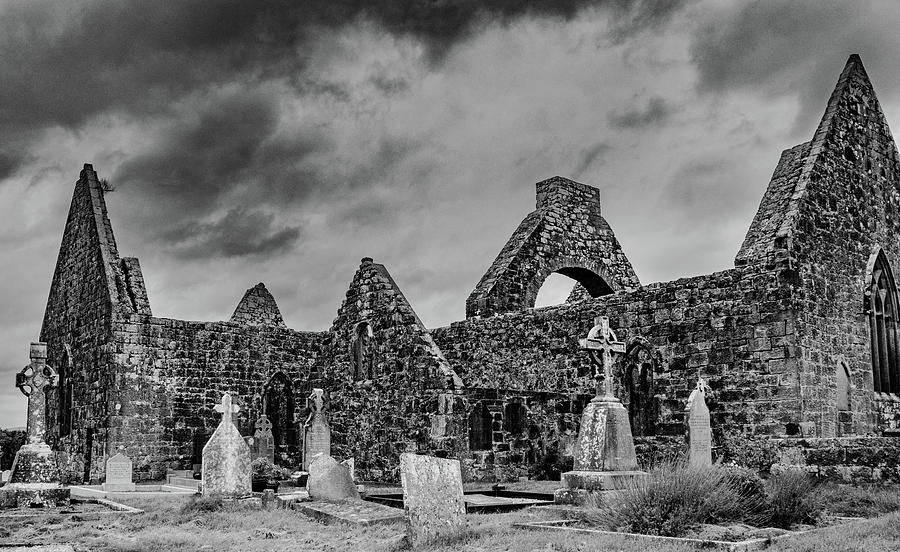Cemetery at Abbey Kilmacduagh Photograph by S Katz