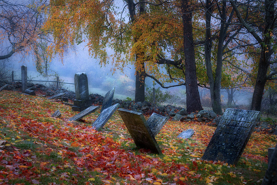 Cemetery Photograph by Bill Wakeley
