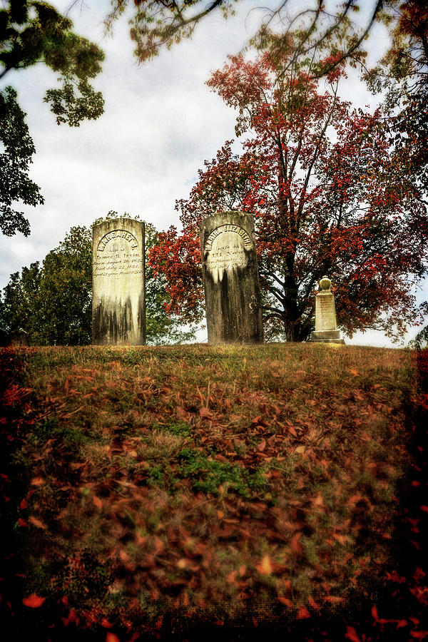 Cemetery in the Fall Photograph by Sharon Popek Cemetery in the Fall Photograph by Sharon Popek