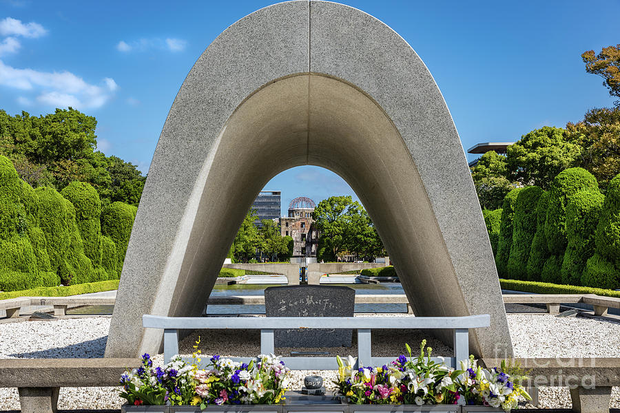 Cenotaph for the Hiroshima A-bomb victims Photograph by Lyl Dil Creations
