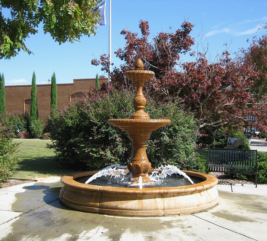 Centenial Park in Cheraw Photograph by Gloria Turner - Fine Art America