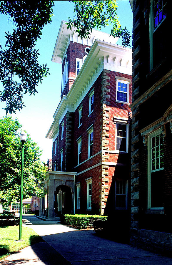 Center Hall Administration Building, Wabash College, Crawfordsville, Indiana Photograph by Marsha Williamson Mohr