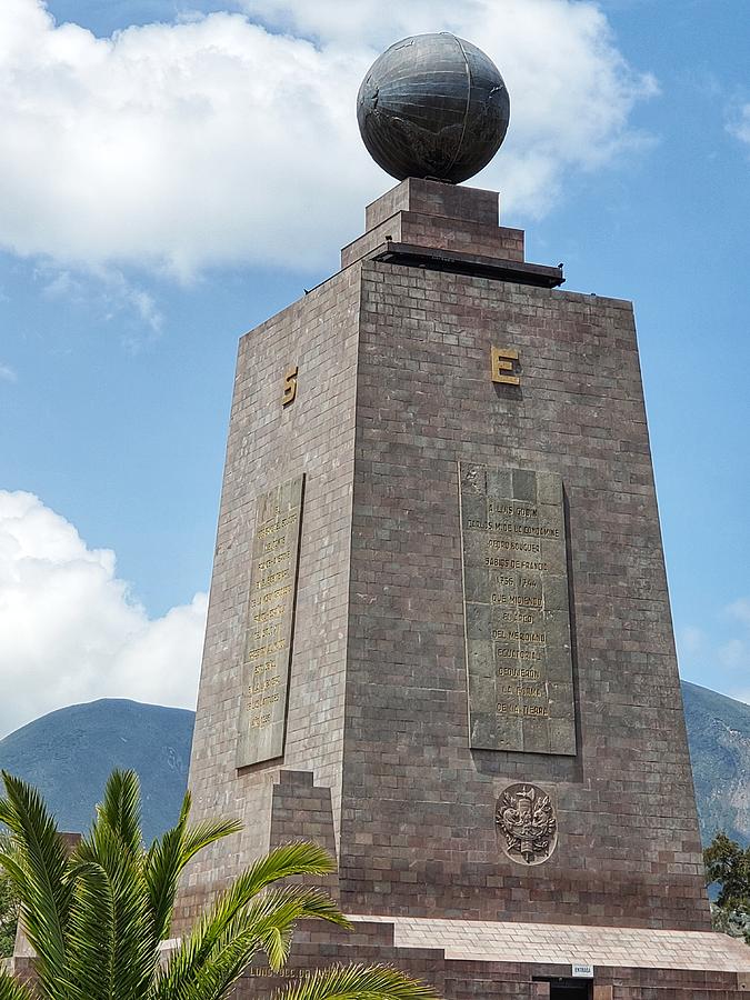 Center of the World Monument Photograph by Troy Alexander Center of the World Monument Photograph by Troy Alexander