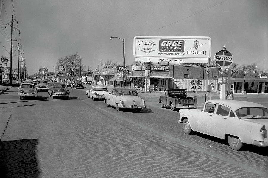 Central and Cleveland 1950s Photograph by Brian Duram