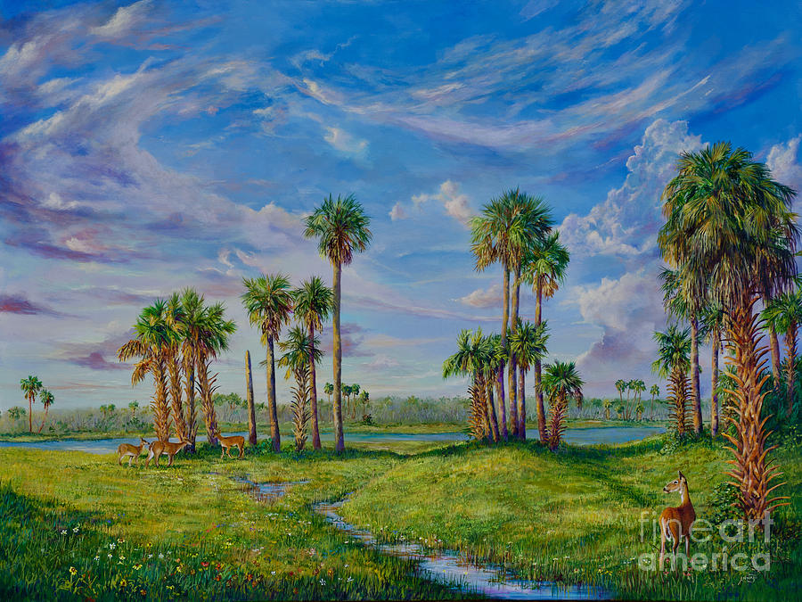 Central Florida Painting by AnnaJo Vahle