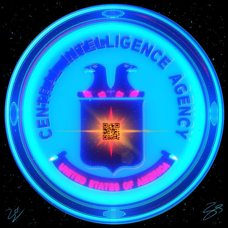 Central Intelligence Agency logo Digital Art by Wunderle