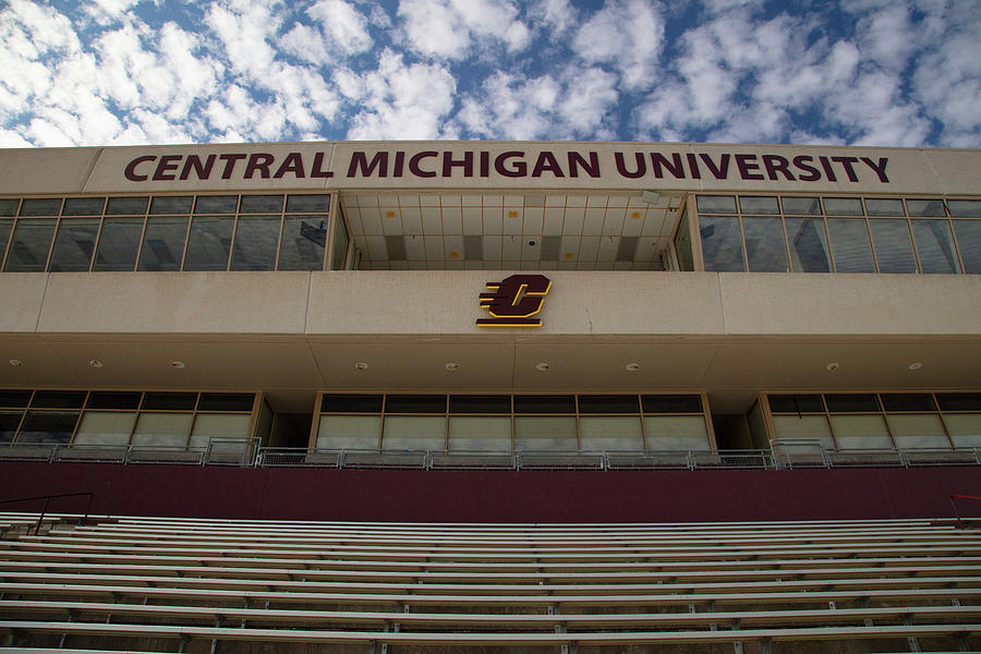 Central Michigan University Kelly Shorts Stadium Photograph by Eldon McGraw