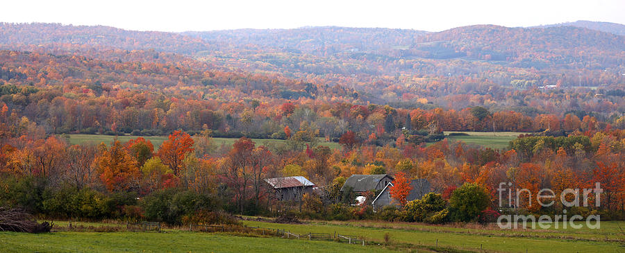 Central New York Countryside Photograph by Tony Lee