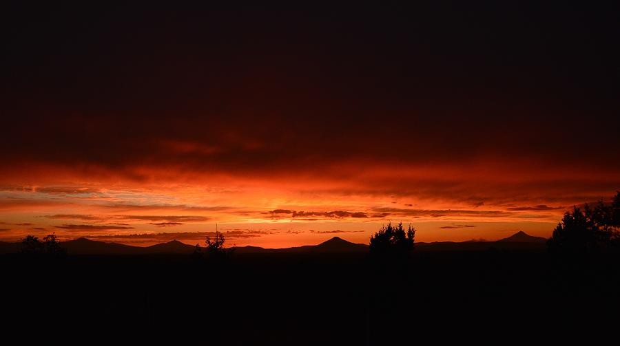 Central Oregon Sunset Photograph by Sue Wood Kennedy Wood Five ...