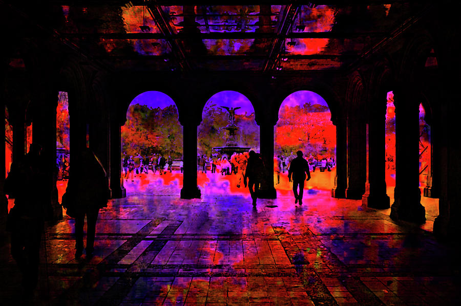 Central Park 3 Digital Art