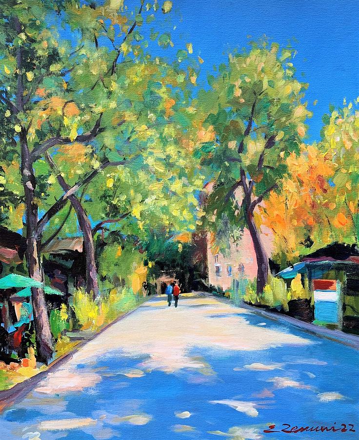 Central Park Zoo Painting by Eduard Zenuni - Fine Art America