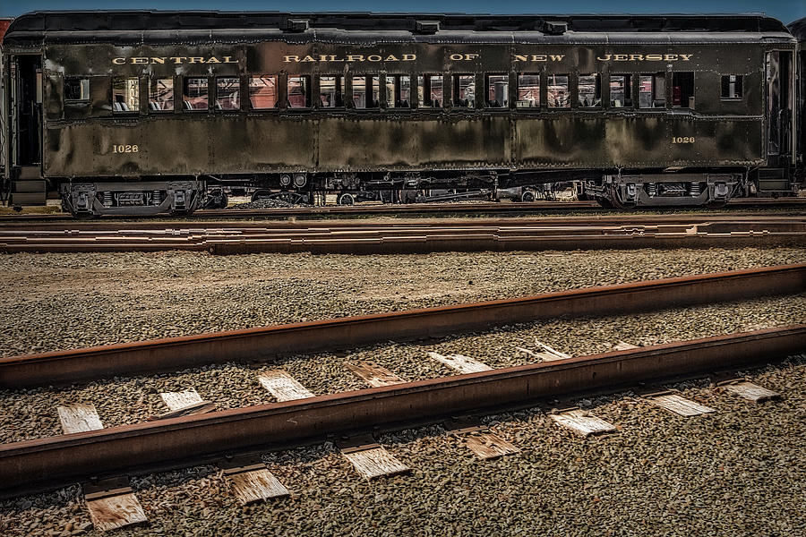 Central Railroad Of NJ Photograph by Susan Candelario