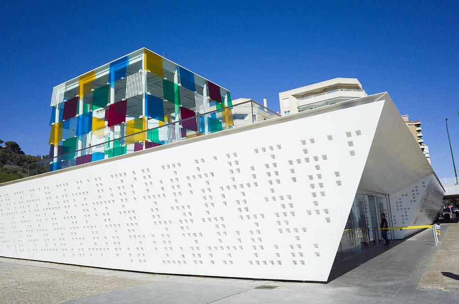 Centre Pompidou Malaga modern art museum Photograph by Luis Dafos