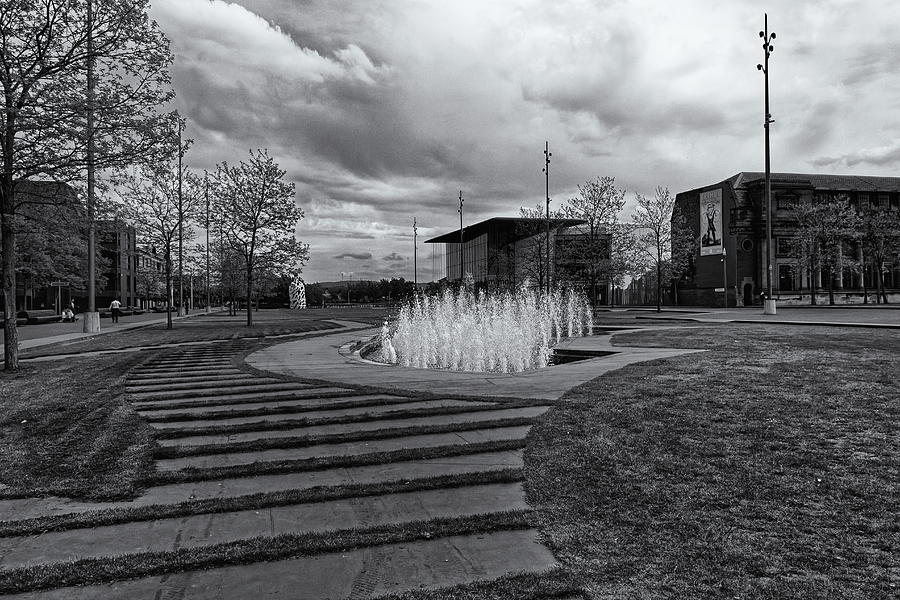 Centre Square Monochrome Photograph by Jeff Townsend