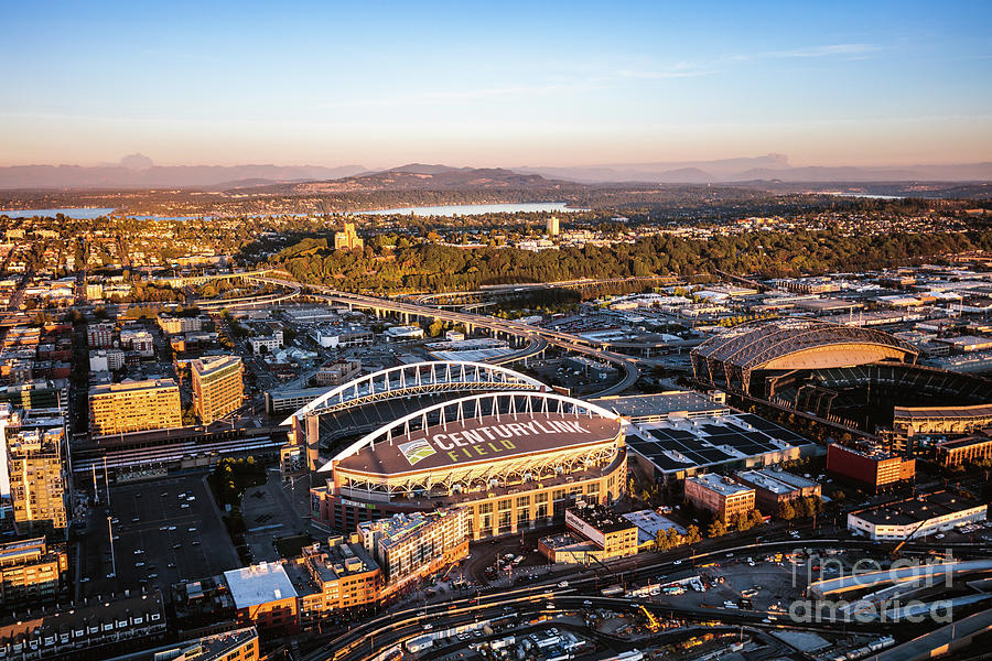 CenturyLink Field Stadium, Seattle Photograph by Matteo Colombo