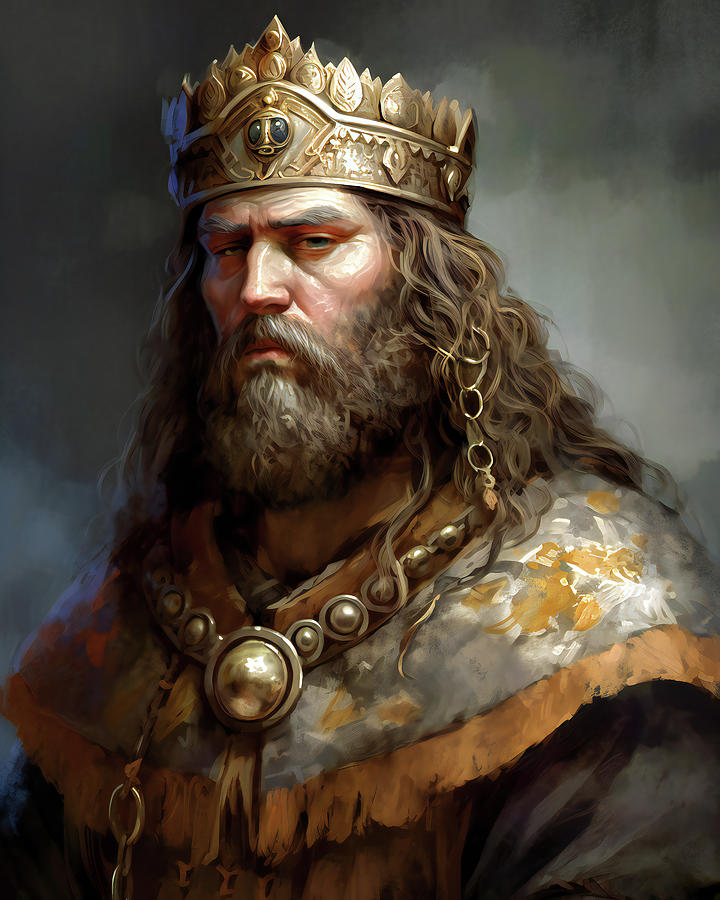 Ceolwulf 5th King of Wessex Digital Art by Caito Junqueira