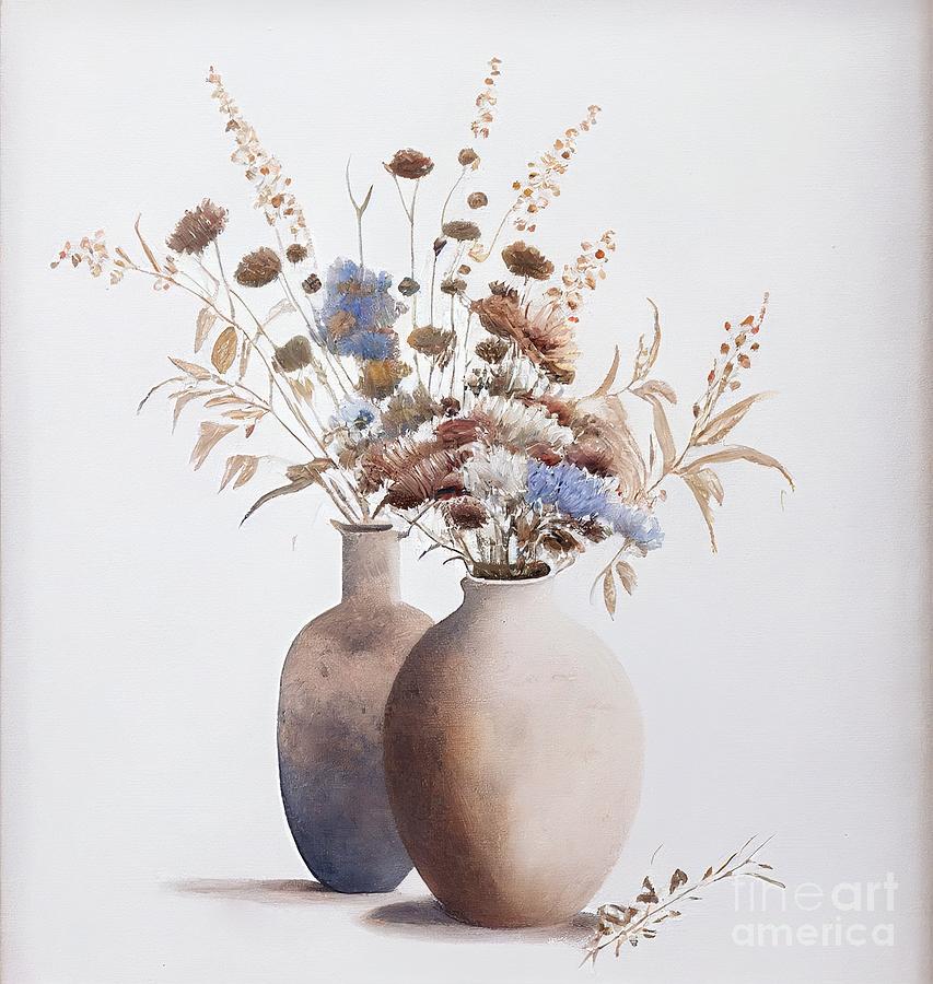 Still Life Painting - Ceramique I by Mindy Sommers