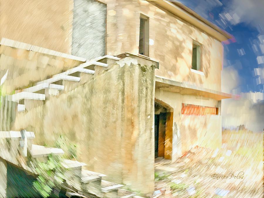CERIALE SUMMERTIME REMEMBRANCES FOR THE ABANDONED CAMPING HOUSE by Enrico Pelos. Digital Art by Enrico Pelos