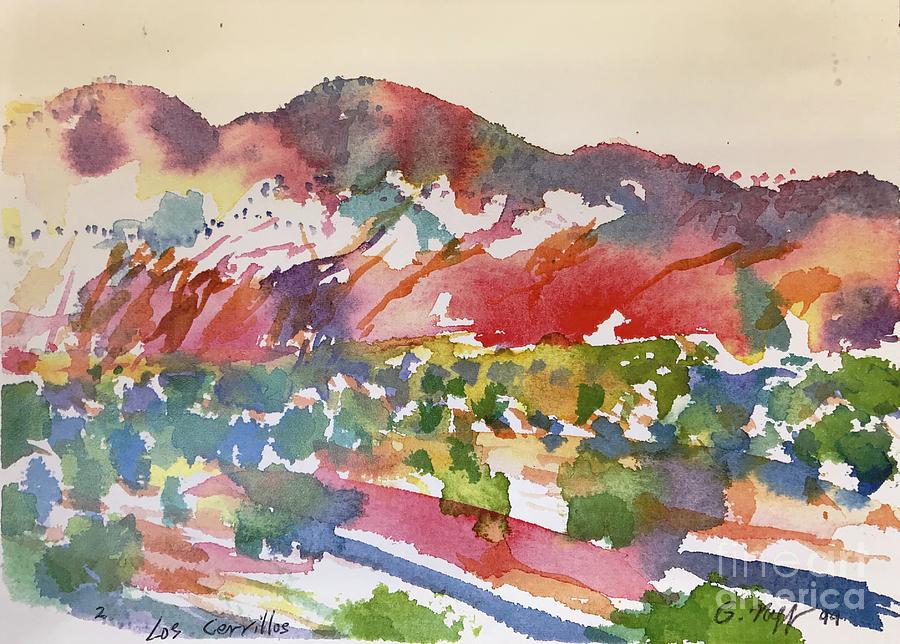 Cerrillos Hills 2 Painting by Glen Neff