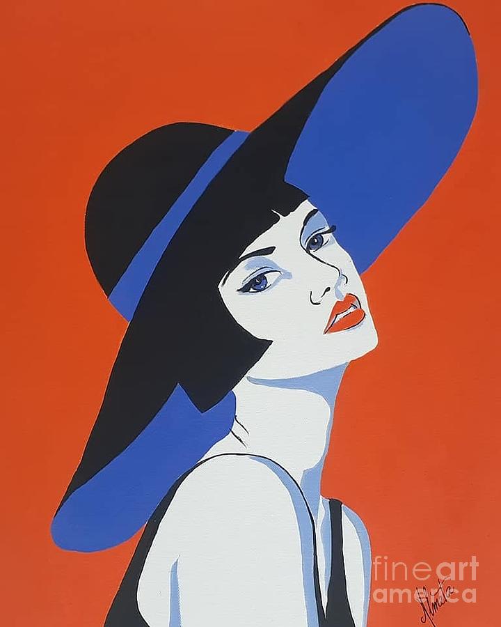 Certainly Rouge Painting by Almeta Lennon