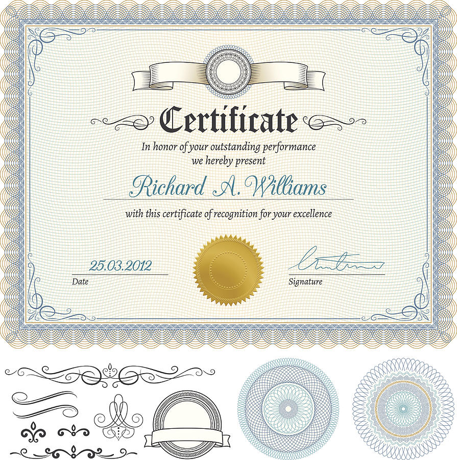 Certificate Drawing by Edge69