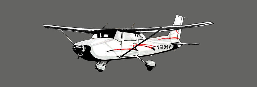 Cessna 172 Painting by Collins Taylor | Pixels